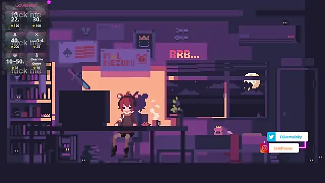 OliverTwinky online show from November 9, 3:54 am