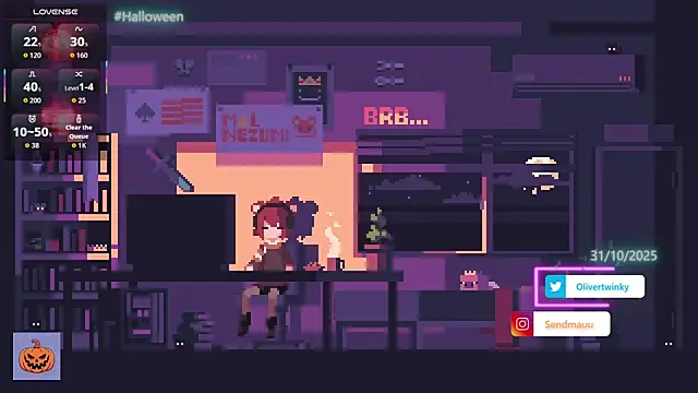 OliverTwinky online show from October 28, 5:01 pm