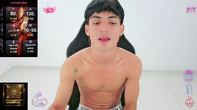 Thommy cute online show from April 15, 12:38 am