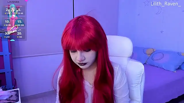 Snapshot of Lilith_Raven_ chatting on October 10, 4:02 am Lilith Raven online show from October 10, 4:02 am