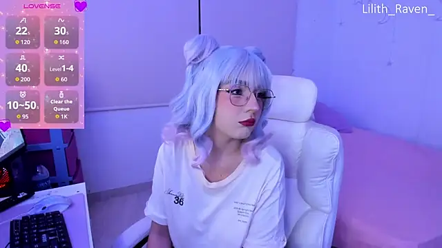 Snapshot of Lilith_Raven_ chatting on November 29, 4:45 am Lilith Raven online show from November 29, 4:45 am