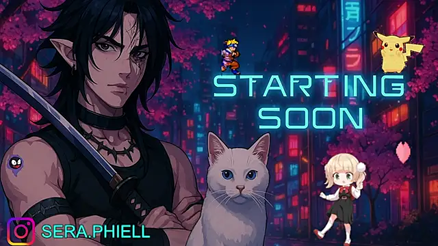 Snapshot of Seraphiell chatting on December 18, 1:22 am Seraphiell online show from December 18, 1:22 am