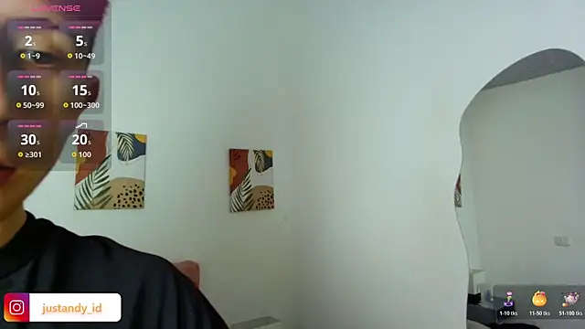 Snapshot of Andy_Justgame chatting on November 11, 3:45 am Andy Justgame online show from November 11, 3:45 am