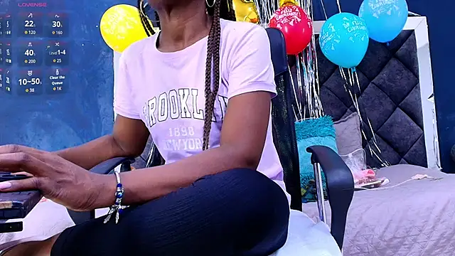 ebony  jheim online show from July 8, 1:56 pm