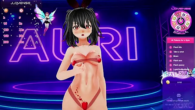 Auri Hikaru online show from March 15, 4:58 pm