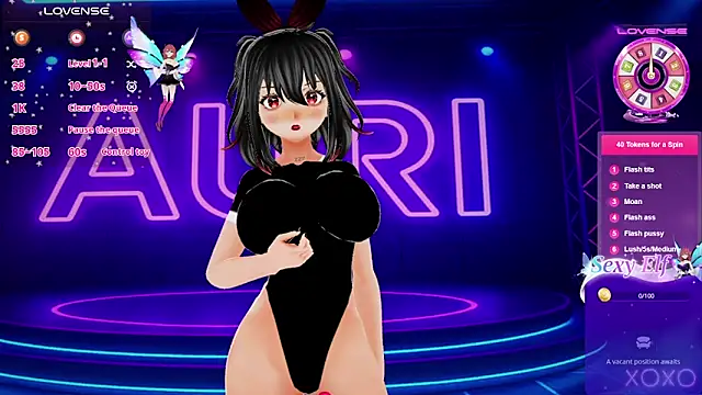 Auri Hikaru online show from April 1, 4:26 pm