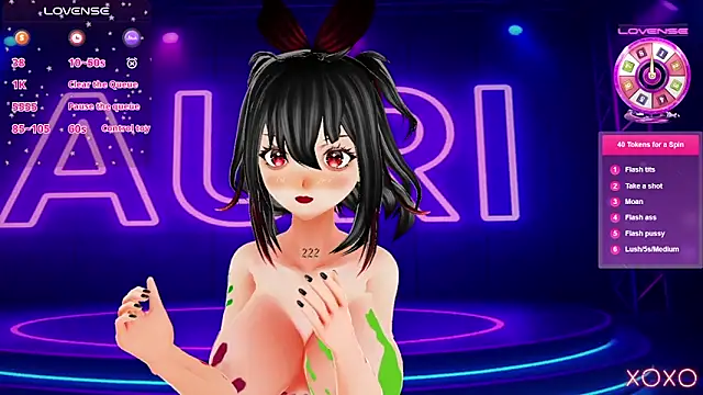 Auri Hikaru online show from October 11, 8:21 pm