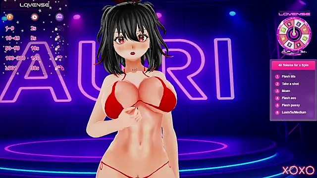Auri Hikaru online show from October 2, 4:54 pm