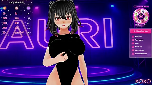 Auri Hikaru online show from November 10, 4:34 pm