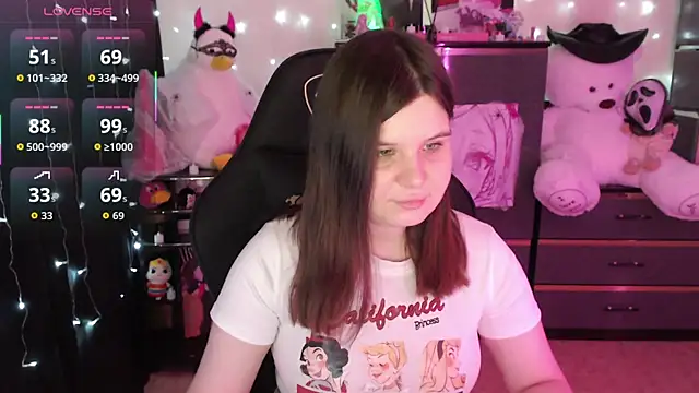 AmyVibess online show from October 25, 8:09 pm