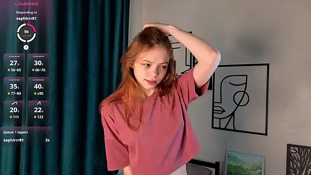 SynnoveBann online show from February 18, 1:14 am