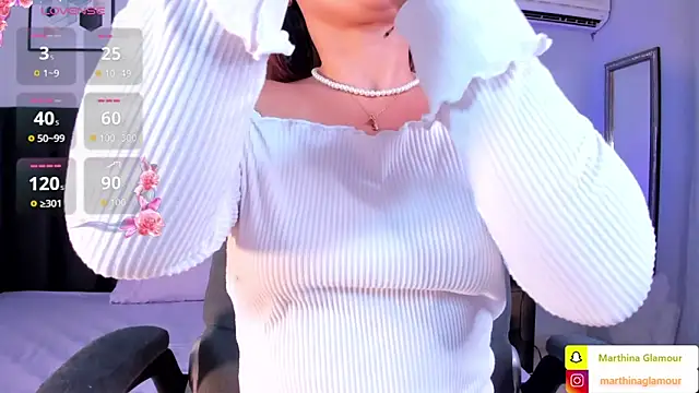 Marthina online show from January 6, 7:07 pm