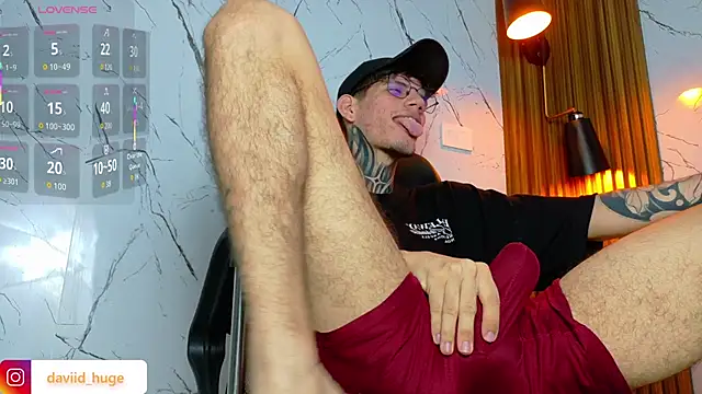 Snapshot of david_huge chatting on February 18, 6:00 am david huge online show from February 18, 6:00 am