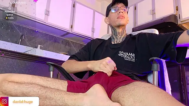 Snapshot of david_huge chatting on February 25, 6:13 am david huge online show from February 25, 6:13 am