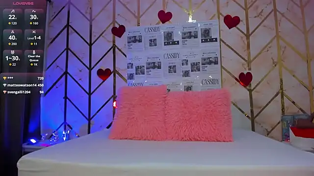 Cassidy 14 online show from March 15, 2:35 pm