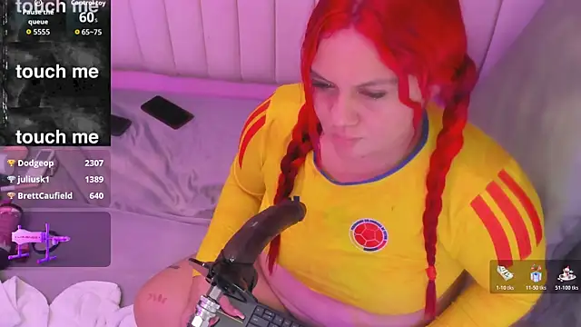 sharlotthe bigass online show from July 4, 9:26 am
