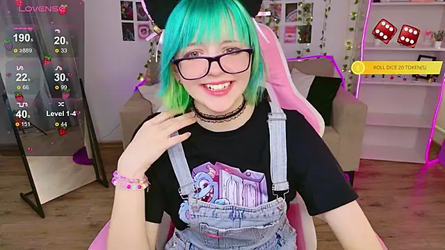 CoralineYoung online show from March 9, 7:34 am