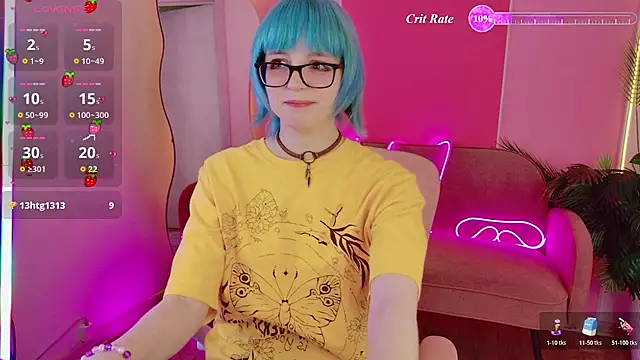 CoralineYoung online show from July 12, 7:31 am