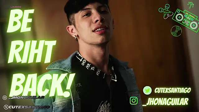 Snapshot of santiago_cutex chatting on September 22, 3:45 am santiago cutex online show from September 22, 3:45 am