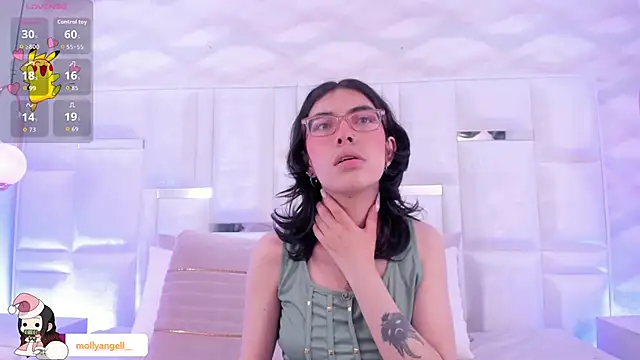 Im Molly Angel online show from December 1, 8:21 pm