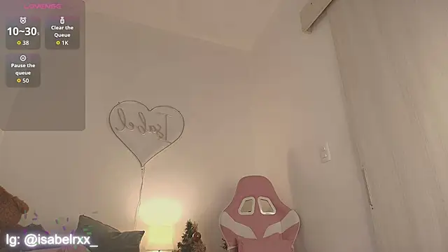 IsabelCortes online show from January 13, 10:13 pm