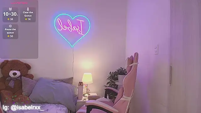 IsabelCortes online show from March 14, 9:10 pm