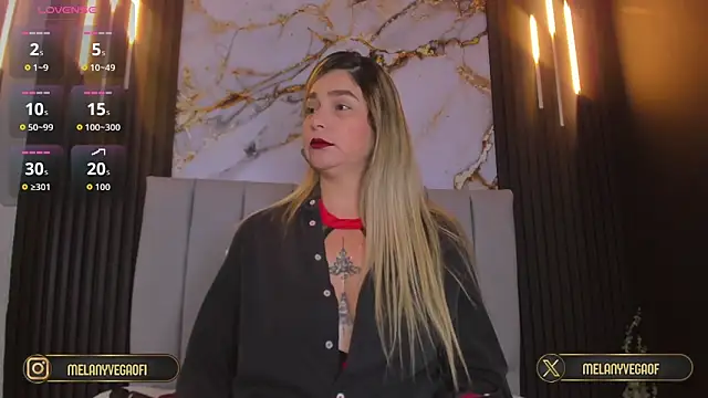 MelanyVegas online show from September 14, 8:15 am