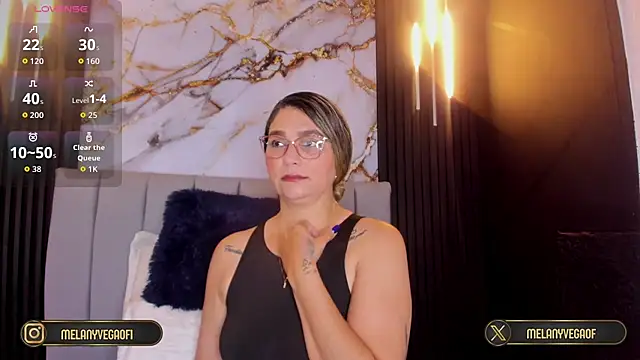 MelanyVegas online show from September 25, 8:20 am