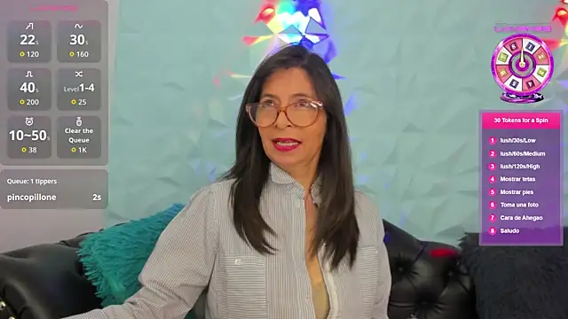 SabinaDeluxe cg online show from January 7, 2:22 pm