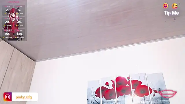 pinky f00x online show from November 5, 8:23 pm