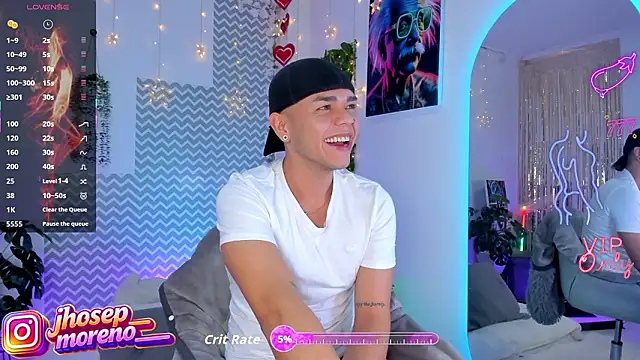 jhosepMoreno online show from March 1, 1:38 am