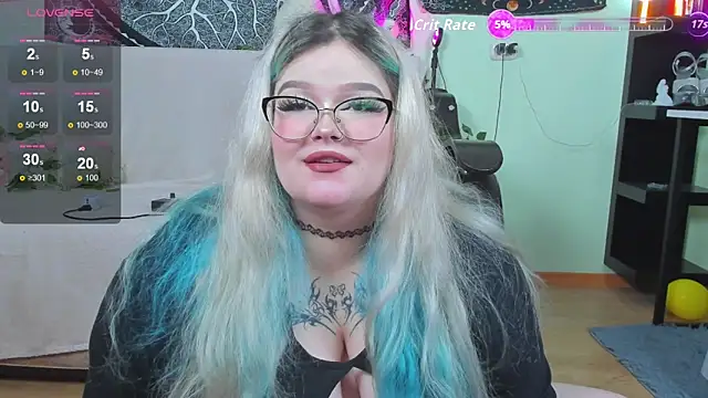 Snapshot of _CandyM1lky_ chatting on December 1, 6:47 am CandyM1lky online show from December 1, 6:47 am