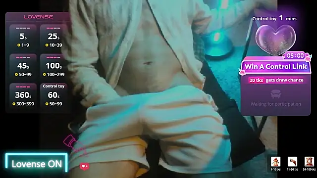 sensualDday online show from March 15, 8:05 pm