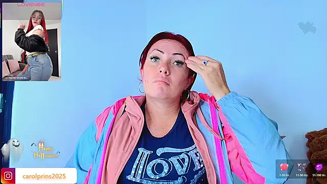 carolinhe  online show from October 28, 7:35 pm