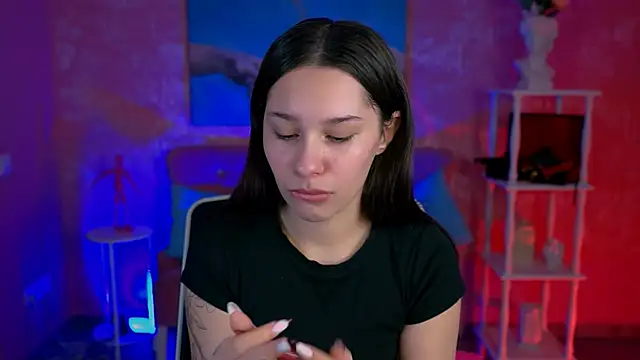 Snapshot of KimClarks_ chatting on October 6, 8:15 am KimClarks online show from October 6, 8:15 am