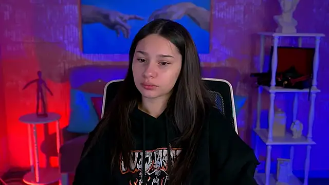 Snapshot of KimClarks_ chatting on October 7, 4:46 am KimClarks online show from October 7, 4:46 am