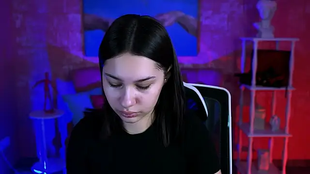 Snapshot of KimClarks_ chatting on October 9, 6:25 am KimClarks online show from October 9, 6:25 am