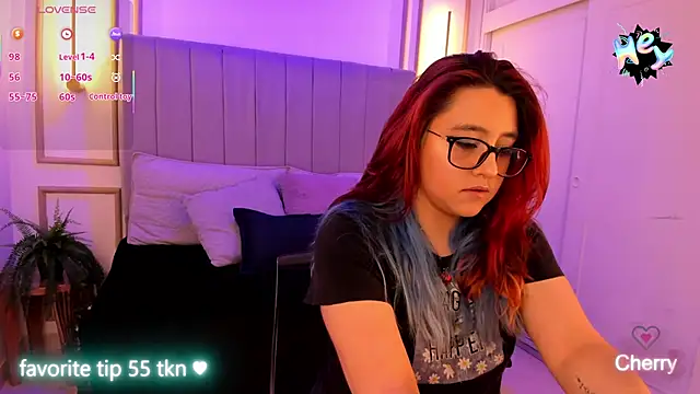 Cherry blush  online show from September 24, 7:42 pm