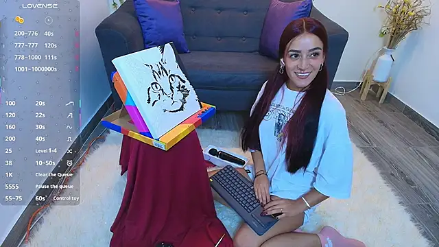 Snapshot of ViolethRosse chatting on October 14, 7:14 pm ViolethRosse online show from October 14, 7:14 pm