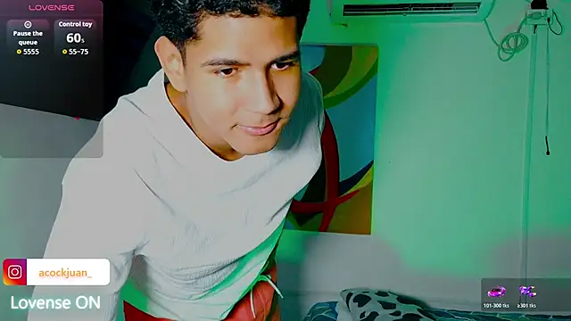 juanacock 1 online show from November 7, 3:00 am