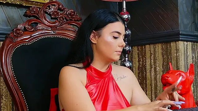 Snapshot of MistressEly chatting on September 14, 10:59 am MistressEly online show from September 14, 10:59 am