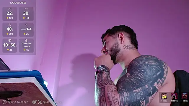 king falconer online show from March 8, 2:04 am