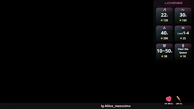 Aliice1  online show from November 29, 10:10 pm