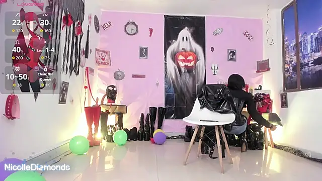 NicolleDiamonds cg online show from October 10, 1:12 pm