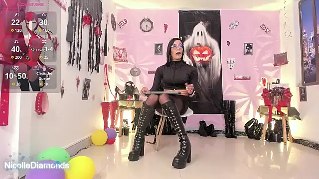 NicolleDiamonds cg online show from October 7, 3:24 pm