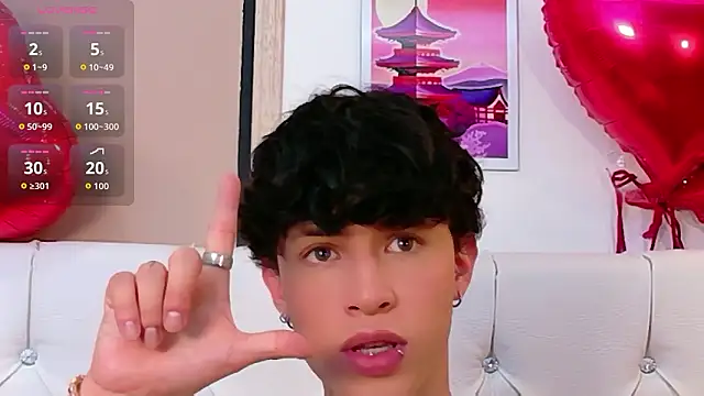 Axel  Evans online show from February 21, 1:24 pm