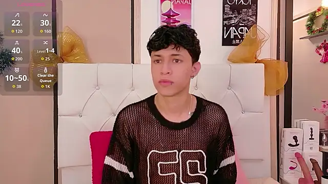 Axel  Evans online show from January 9, 12:01 pm