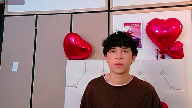 Axel  Evans online show from March 7, 1:05 pm