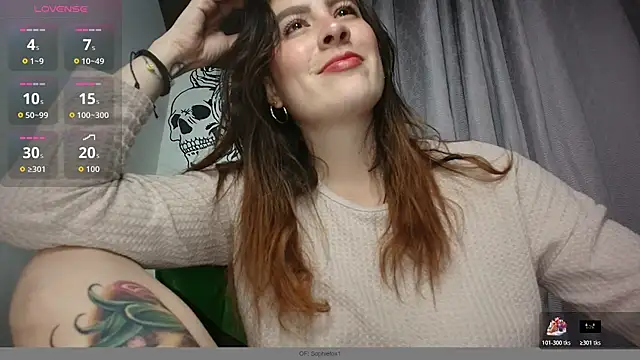 ImSophieFox online show from April 11, 4:20 am