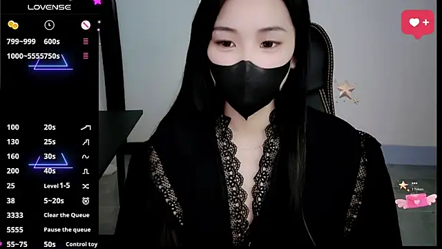HanaYourlove online show from April 22, 1:34 am
